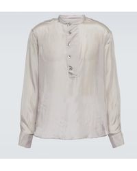 Giorgio Armani - Hemd aus Seide - Lyst