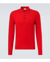 Allude - Cashmere Polo Sweater - Lyst