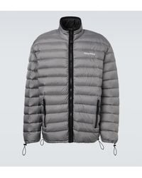 Miu Miu - Chaqueta De Plumas Con Paneles - Lyst