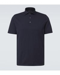 Fedeli - Cotton Jersey Polo Shirt - Lyst