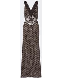 SIR. - Astrid Lace-Trimmed Printed Gown - Lyst