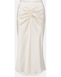 Victoria Beckham - Bela Midi Skirt - Lyst