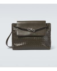 Bottega Veneta - Crossbody Bag Andiamo Large Aus Leder - Lyst