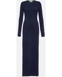 Gabriela Hearst - Vestido Largo Brogan De Cachemir Y Seda - Lyst