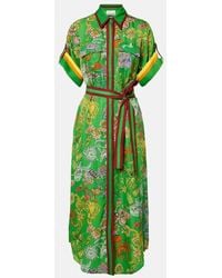 ALÉMAIS - Chemisier Fiesta Con Cintura E Stampa - Lyst