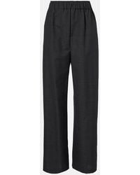 Frankie Shop - Baxter Plaid Wide-Leg Pants - Lyst