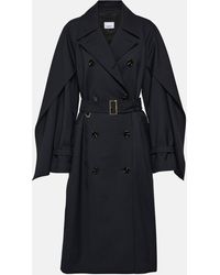 Burberry - Wool-blend Trench Coat - Lyst