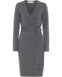 Diane von Furstenberg Wickelkleid Astrid - Grau