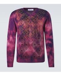 Kiko Kostadinov - Hatha Tie-Dye Wool Sweater - Lyst