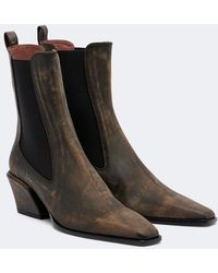 Paris Texas - Bettina Leather Chelsea Boots - Lyst