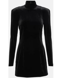 Patou - Minikleid Aus Samt - Lyst