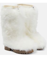 Yves Salomon - Shearling Boots - Lyst
