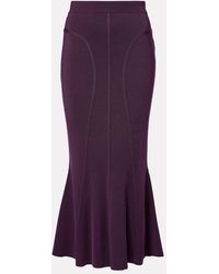 Nina Ricci - Peplum Maxi Skirt - Lyst