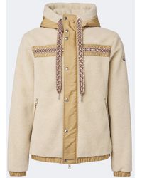 Moncler - Technical-Trimmed Fleece Jacket - Lyst
