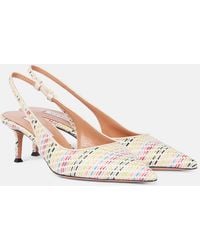 Aquazzura - New Purist Sling 50 Slingback Pumps - Lyst