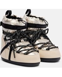 Moncler - X Moon Boot – Bottines Apres-Ski Icon Low - Lyst