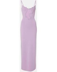 Christopher Esber - Vestido Largo Salacia De Jersey - Lyst