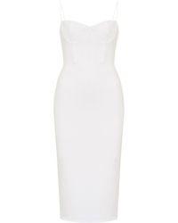 alex perry black and white dress