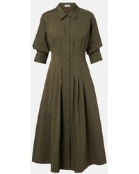 Jonathan Simkhai - Jazz Cotton-Blend Poplin Shirt Dress - Lyst