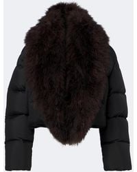 Gucci - Techincal Silk Padded Puffer Jacket - Lyst