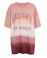 Rodarte Printed Tie-dye T-shirt - Pink