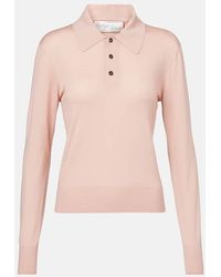 Bottega Veneta - Cashmere Polo Sweater - Lyst