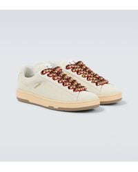 Lanvin - Lite Curb Low Top Sneakers - Lyst