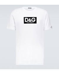 Dolce & Gabbana - D&g Logo Re-edition T-shirt - Lyst