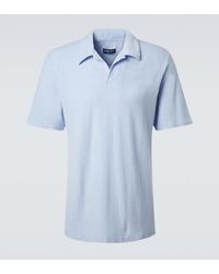 Frescobol Carioca - Faustino Cotton-Blend Terry Polo Shirt - Lyst