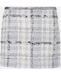 Dolce & Gabbana - Minirock Aus Tweed - Lyst