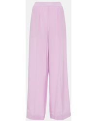 JOSEPH - Pantalon Ample Hulin En Crepe De Soie - Lyst