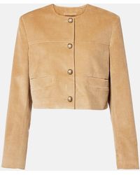 Citizens of Humanity - Pia Cropped Cotton Corduroy Jacket - Lyst