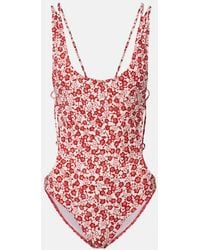 Isabel Marant - Tenisiage Floral Swimsuit - Lyst