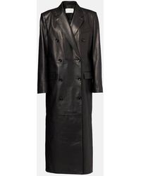 Magda Butrym - Mantel Aus Leder - Lyst