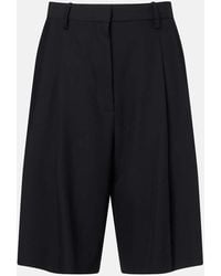 The Row - Bermuda-Shorts Vesperis Aus Schurwolle - Lyst