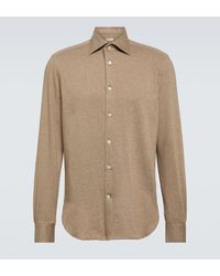 Kiton - Cotton-blend Shirt - Lyst