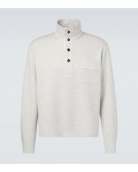 Tom Ford - Cotton, Silk, And Cashmere Sweatshirt - Lyst