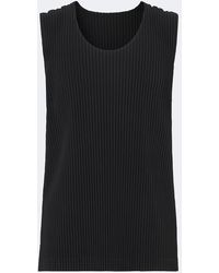 Homme Plissé Issey Miyake - Monthly Colors: June Pleated Tank Top - Lyst