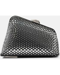 The Attico - Clutch Midnight Mini Con Decorazioni - Lyst