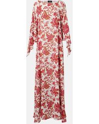 Etro - Floral Maxi Dress - Lyst