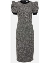 Max Mara - Midikleid Ieti Aus Einem Baumwollgemisch - Lyst
