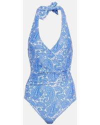 Heidi Klein - Maillot De Bain Cap Mala Imprime - Lyst