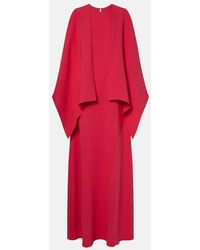Oscar de la Renta - Robe Longue En Soie Melangee - Lyst