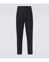 Brunello Cucinelli - Hose Aus Leinen Und Baumwolle - Lyst