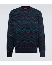 Missoni - Zig Zag Cotton-blend Sweater - Lyst