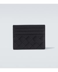 Bottega Veneta - Intrecciato Leather Card Holder - Lyst