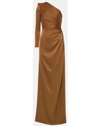 Alex Perry - One-Shoulder Satin Gown - Lyst