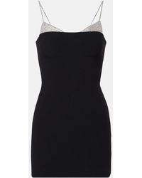David Koma - Embellished Cady Minidress - Lyst