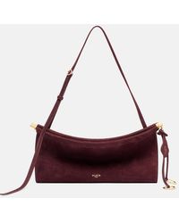 Alaïa - Le Click Medium Suede Shoulder Bag - Lyst