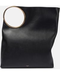 Alaïa - Ring Xl Leather Tote Bag - Lyst